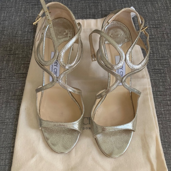 Jimmy Choo Ivette Stiletto Sandals - Picture 6 of 9